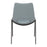 Zuo Modern Desi Armless Dining Chair Set of 2, Azure Gray
