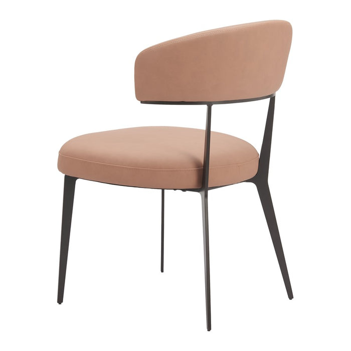 Zuo Modern Loom Dining Chair, Set of 2, Tan