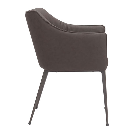Zuo Modern Belmont Dining Chair, Brown