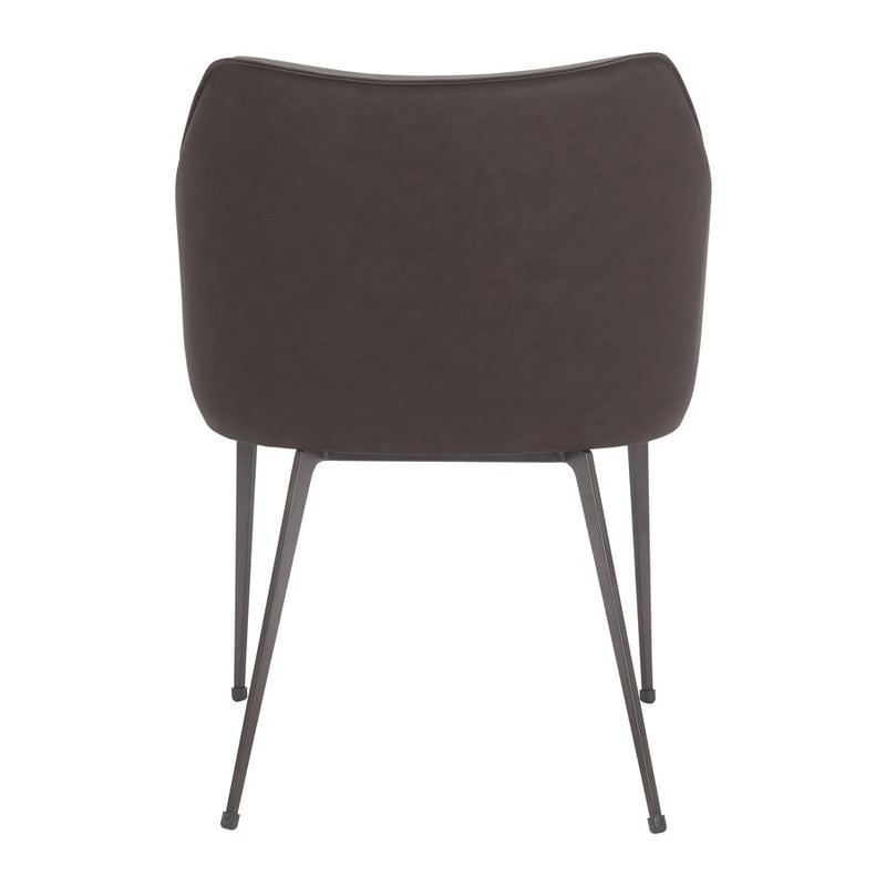 Zuo Modern Belmont Dining Chair, Brown