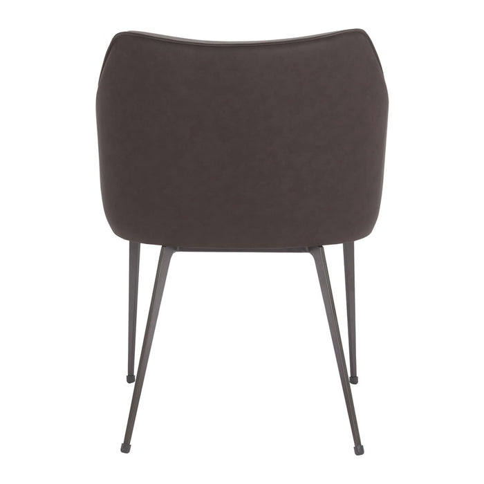 Zuo Modern Belmont Dining Chair, Brown