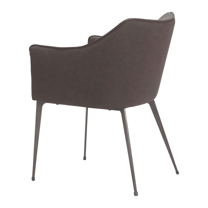 Zuo Modern Belmont Dining Chair, Brown