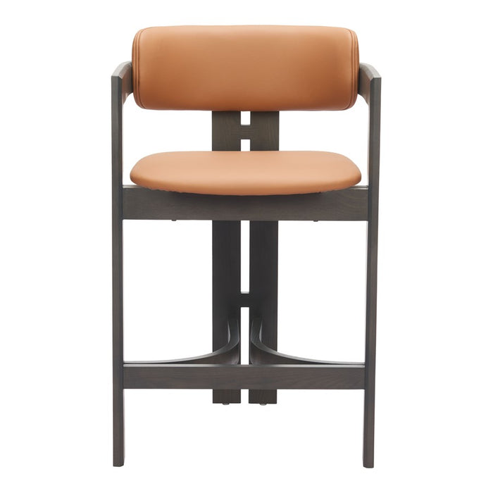 Zuo Modern Shaili Counter Stool, Brown