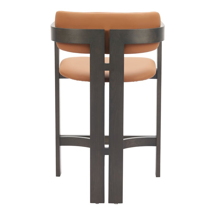 Zuo Modern Shaili Counter Stool, Brown