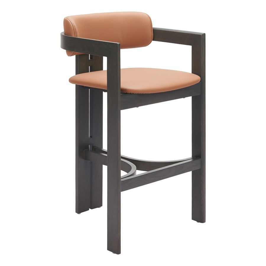 Zuo Modern Shaili BarStool, Brown - 110836
