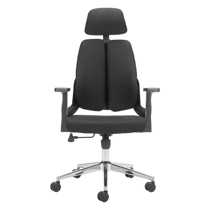 Zuo Modern Genric Office Chair, Black