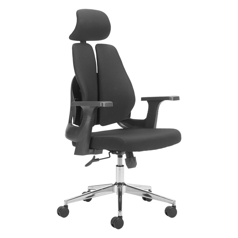 Zuo Modern Genric Office Chair, Black