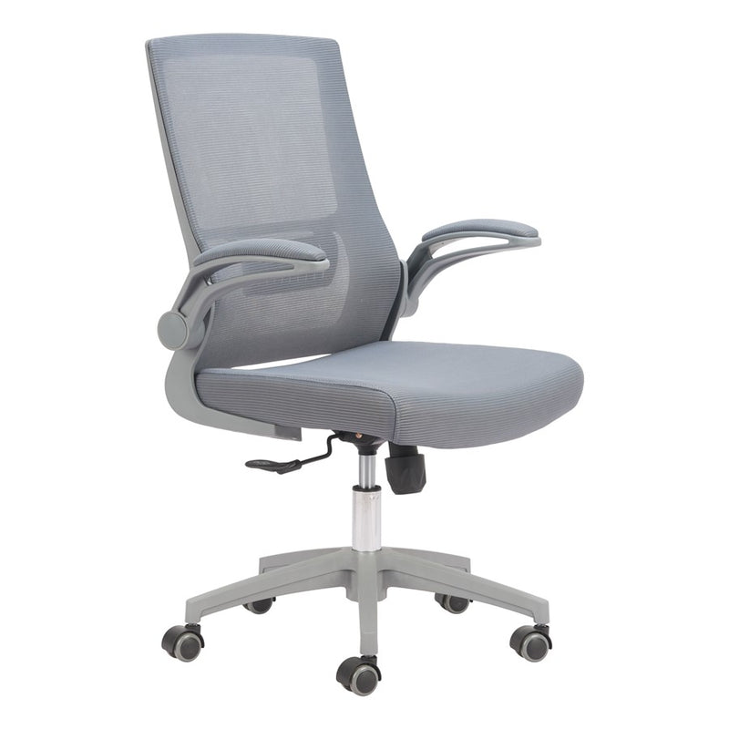 Zuo Modern Pater Office Chair, Gray