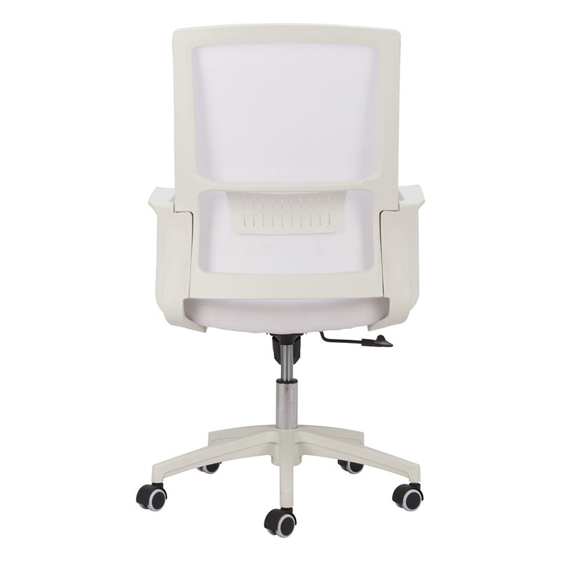 Zuo Modern Jett Low Back Office Chair, White