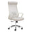 Zuo Modern Jett High Back Office Chair, Light Gray - 110841