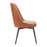 Zuo Modern Keppel Swivel Dining Chair, Set of 2, Brown