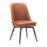 Zuo Modern Keppel Swivel Dining Chair, Set of 2, Brown