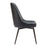 Zuo Modern Keppel Swivel Dining Chair, Set of 2, Black