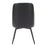 Zuo Modern Keppel Swivel Dining Chair, Set of 2, Black