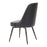Zuo Modern Keppel Swivel Dining Chair, Set of 2, Black