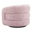 Zuo Modern Refine Swivel Chair, Pink Tweed