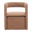 Zuo Modern Atria Accent Chair/Ottoman, Tawny Brown