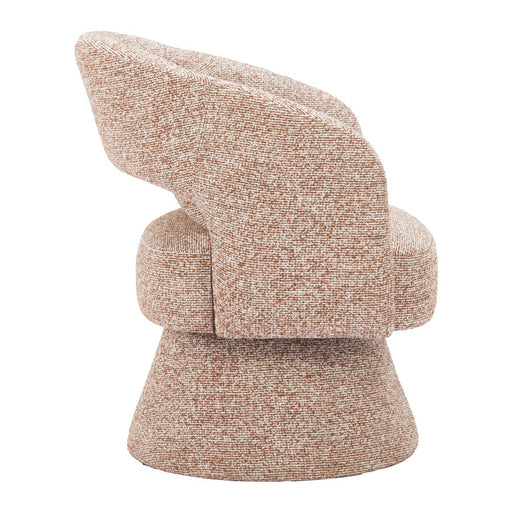 Zuo Modern Liva Swivel Chair, Frosty Brown