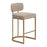 Zuo Modern Velar Counter Stool/Set of 2, Beige - 110850