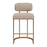 Zuo Modern Velar Counter Stool/Set of 2, Beige
