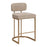 Zuo Modern Velar Counter Stool/Set of 2, Beige
