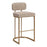 Zuo Modern Velar BarStool/Set of 2, Beige