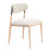 Zuo Modern Equinox Armless Dining Chair/Set of 2, Oyster Gray/Natural - 110852
