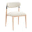 Zuo Modern Equinox Armless Dining Chair, Set of 2, Oyster Gray/Natural