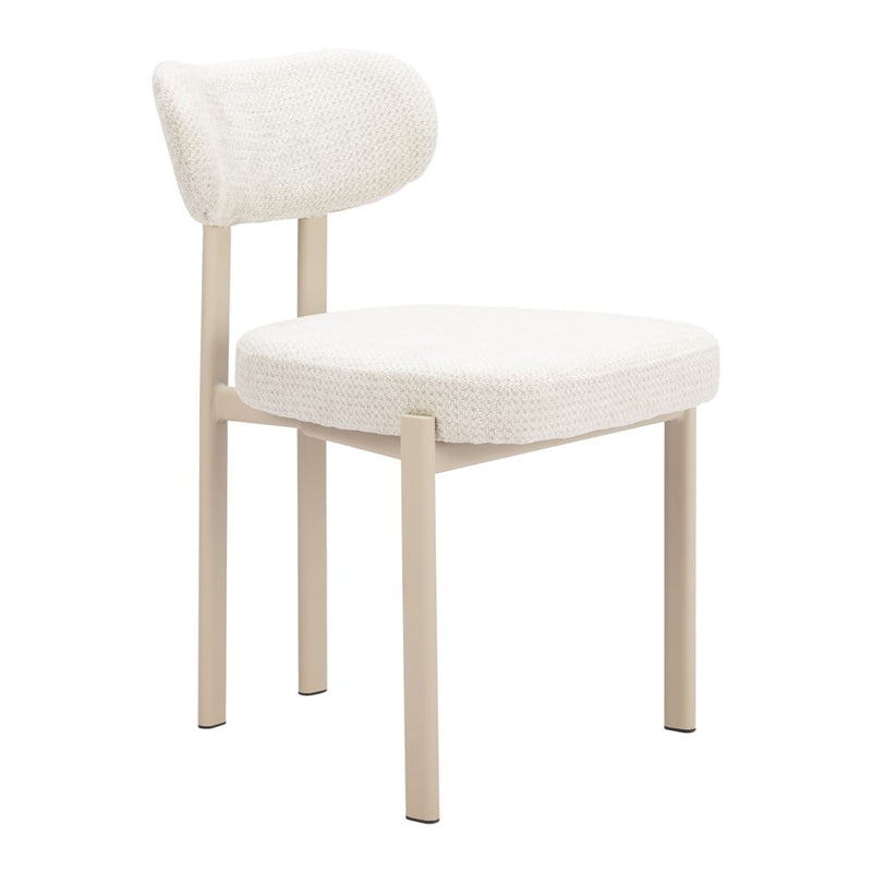 Zuo Modern Aurea Dining Chair, (Set of 4) Light Gray - 110861