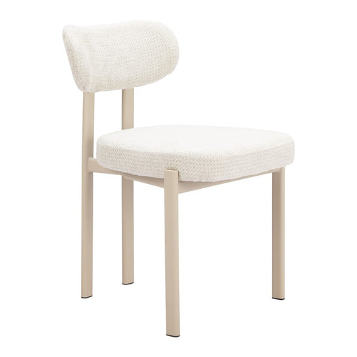 Zuo Modern Aurea Dining Chair, (Set of 4) Light Gray - 110861