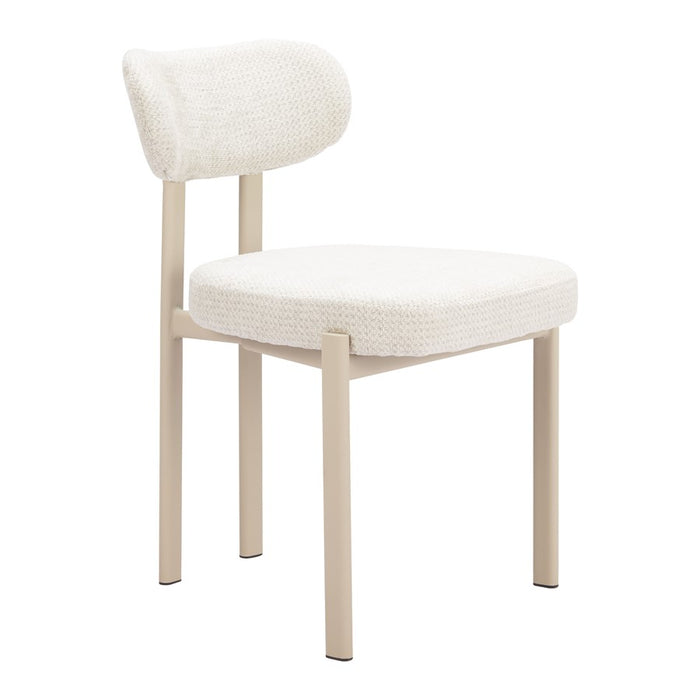Zuo Modern Aurea Dining Chair, (Set of 4) Light Gray - 110861