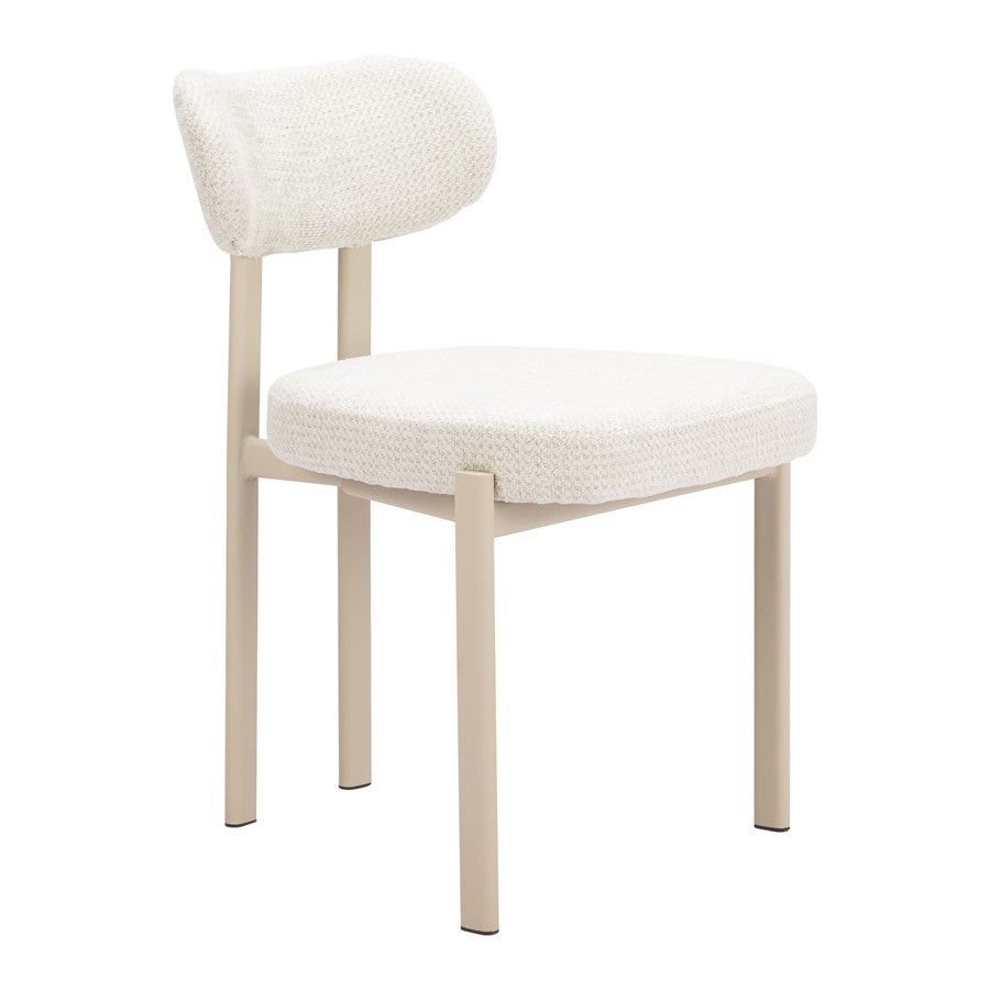Zuo Modern Aurea Dining Chair, (Set of 4) Light Gray - 110861