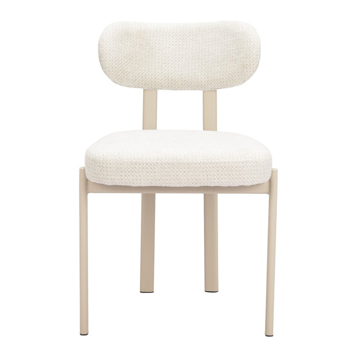 Zuo Modern Aurea Dining Chair, (Set of 4) Light Gray