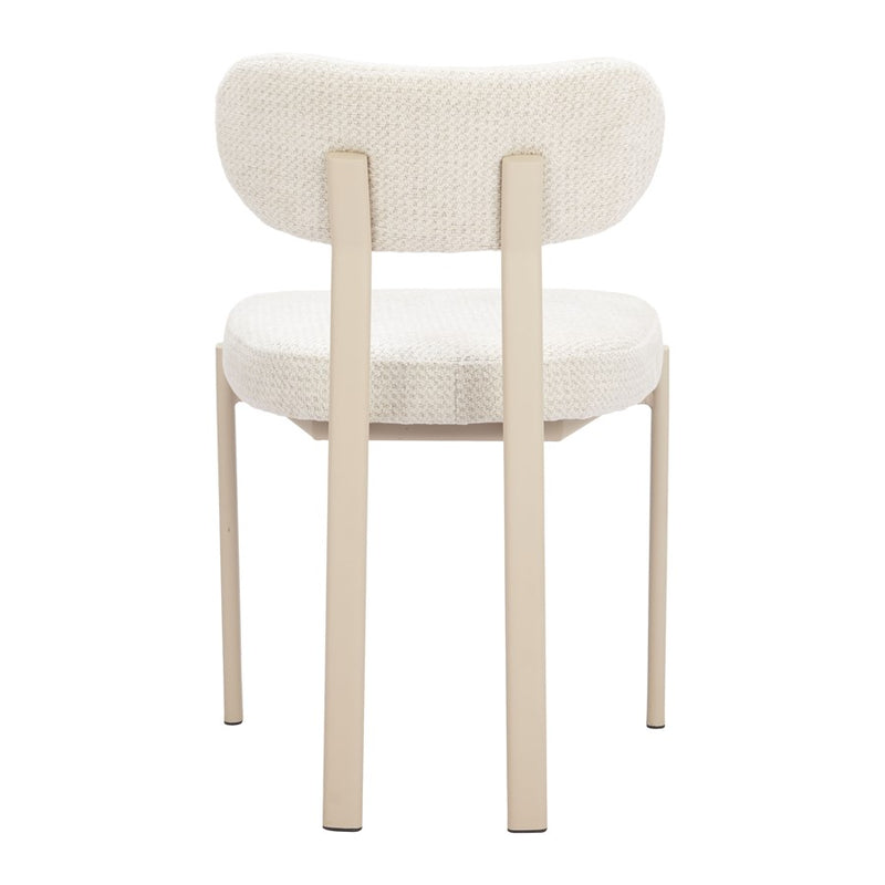 Zuo Modern Aurea Dining Chair, (Set of 4) Light Gray