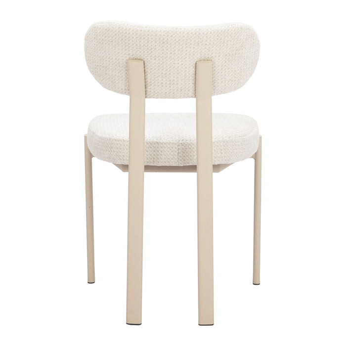 Zuo Modern Aurea Dining Chair, (Set of 4) Light Gray