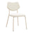 Zuo Modern Zeal Dining Chair, (Set of 4) Light Gray/Beige