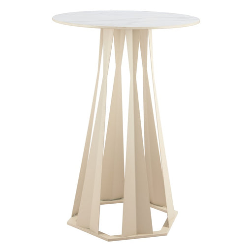 Zuo Modern Axis Bar Table, White - 110868