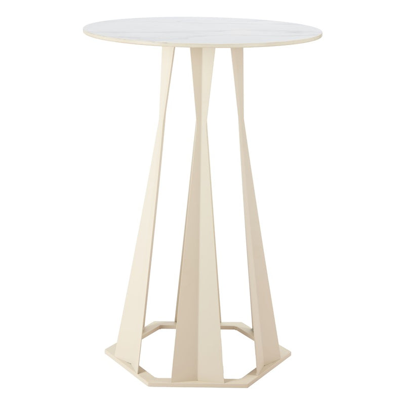 Zuo Modern Axis Bar Table, White