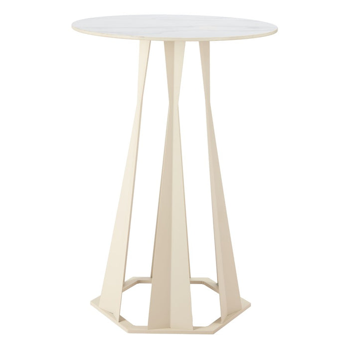 Zuo Modern Axis Bar Table, White
