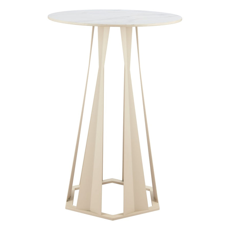 Zuo Modern Axis Bar Table, White