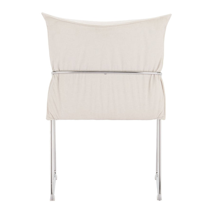 Zuo Modern Pola Dining Chair, Set of 2, White
