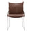 Zuo Modern Pola Dining Chair, Set of 2, Brown