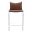 Zuo Modern Pola Counter Stool, Brown