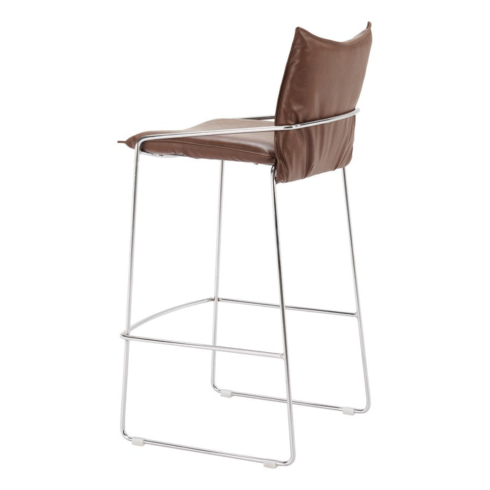 Zuo Modern Pola BarStool, Brown