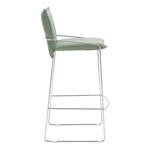 Zuo Modern Pola BarStool, Green