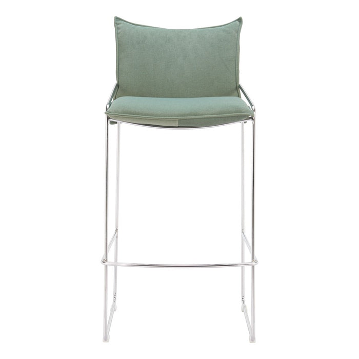 Zuo Modern Pola BarStool, Green