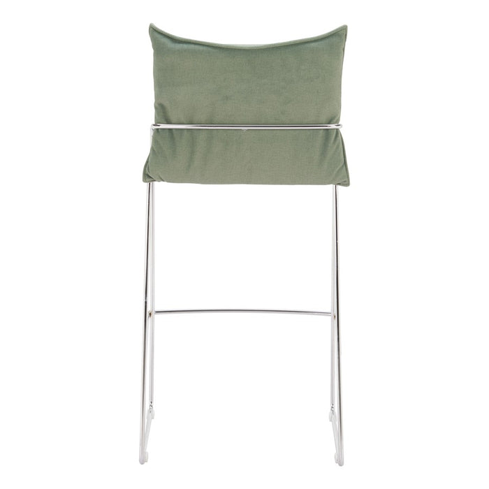 Zuo Modern Pola BarStool, Green