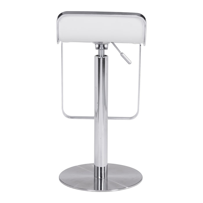 Zuo Modern Equino BarStool, White