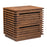 Zuo Modern Linea End Table, Walnut
