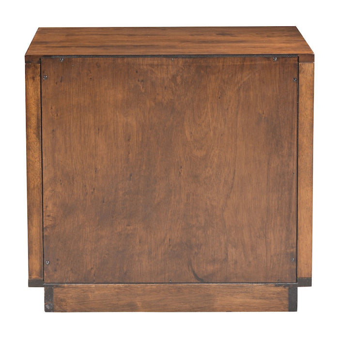 Zuo Modern Linea End Table, Walnut